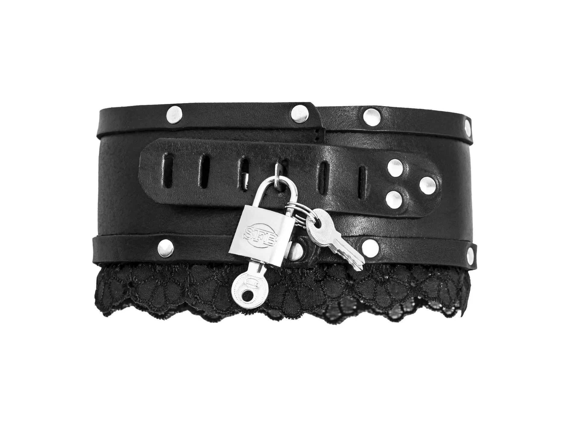 ошейник с кружевом pinkrabbit на замке в Перми