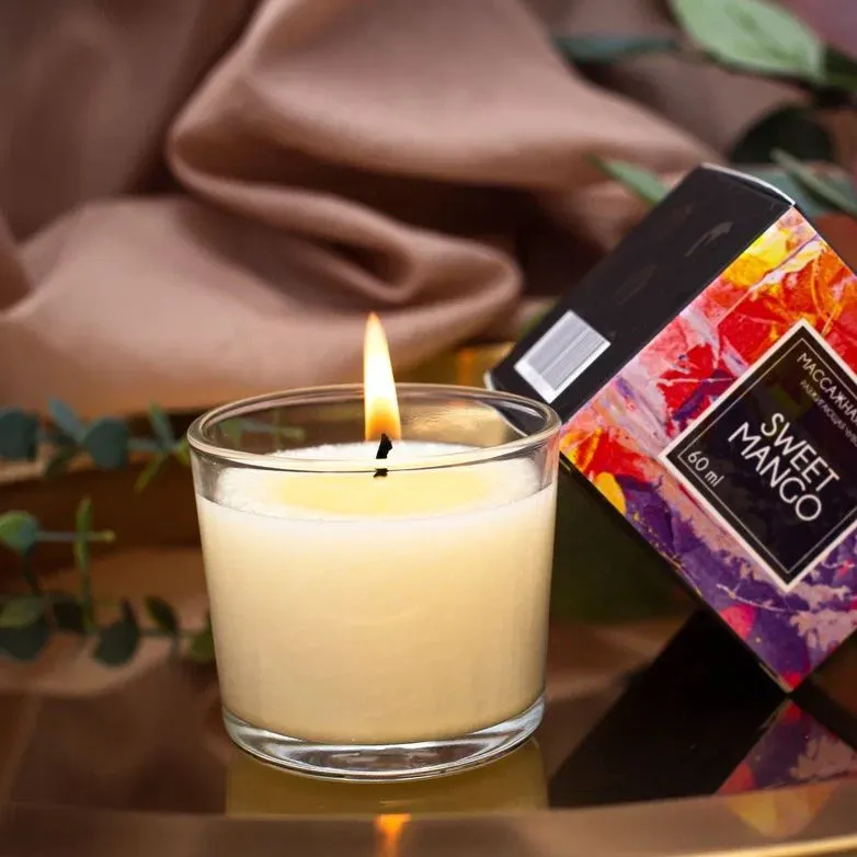 свеча массажная pinkrabbit, аромат sweet mango, 60 мл в Перми