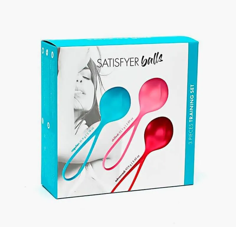 набор из трёх одинарных вагинальных шариков satisfyer balls в Перми