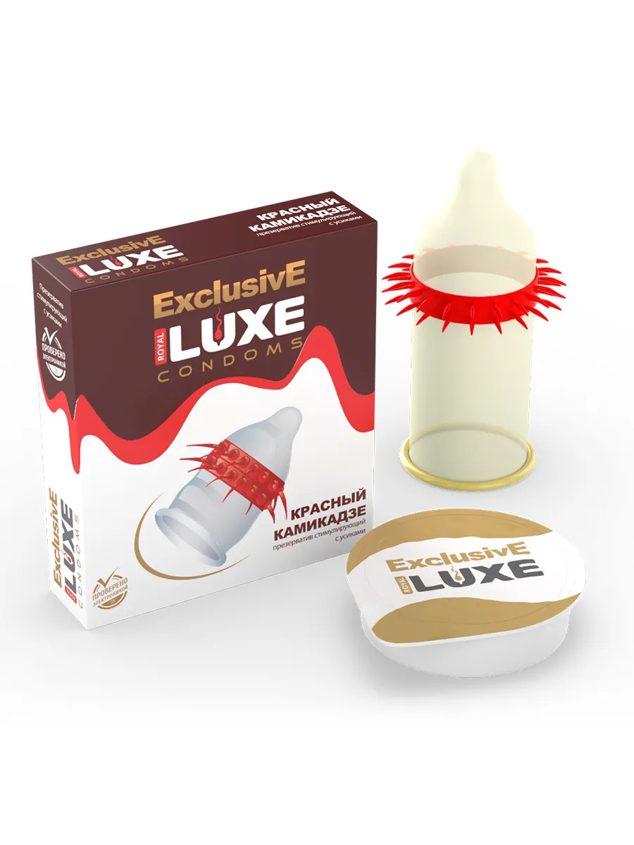 Презервативы презерватив luxe exclusive красный камикадзе, 1 шт в Перми