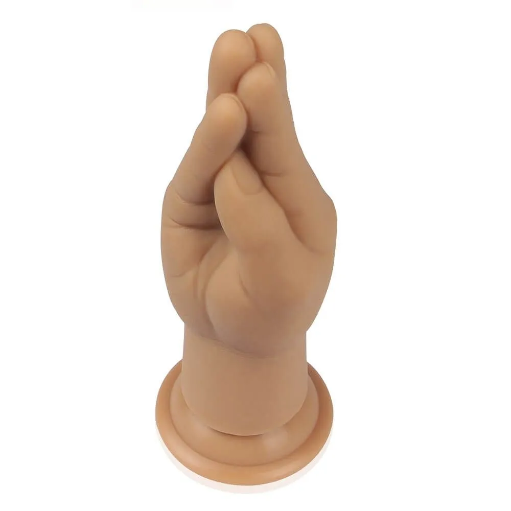 рука для фистинга lovetoy lovetoy silicone nature hand, телесная в Перми