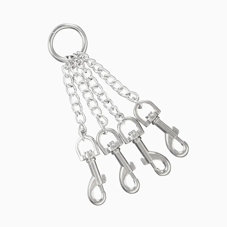 крест из цепи, с карабинами, 25 см в Перми