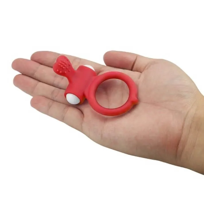 эрекционное виброкольцо lovetoy power heart, красное в Перми