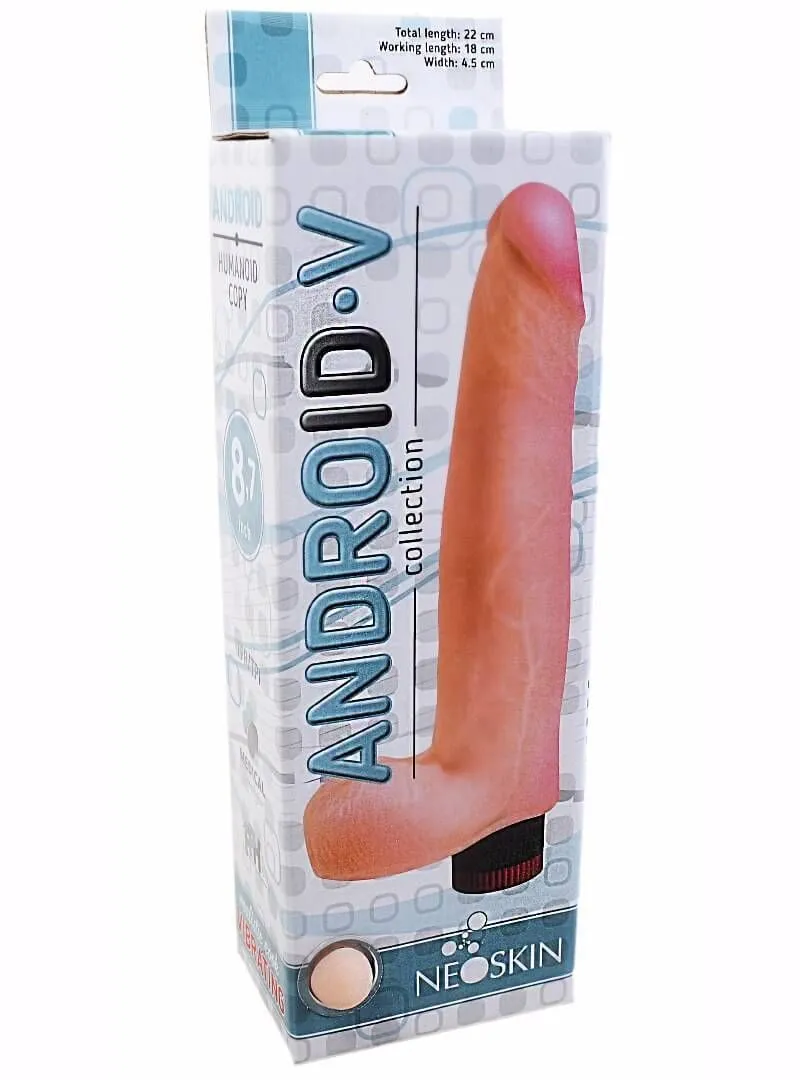 вибратор с мошонкой lovetoy android long, телесный в Перми