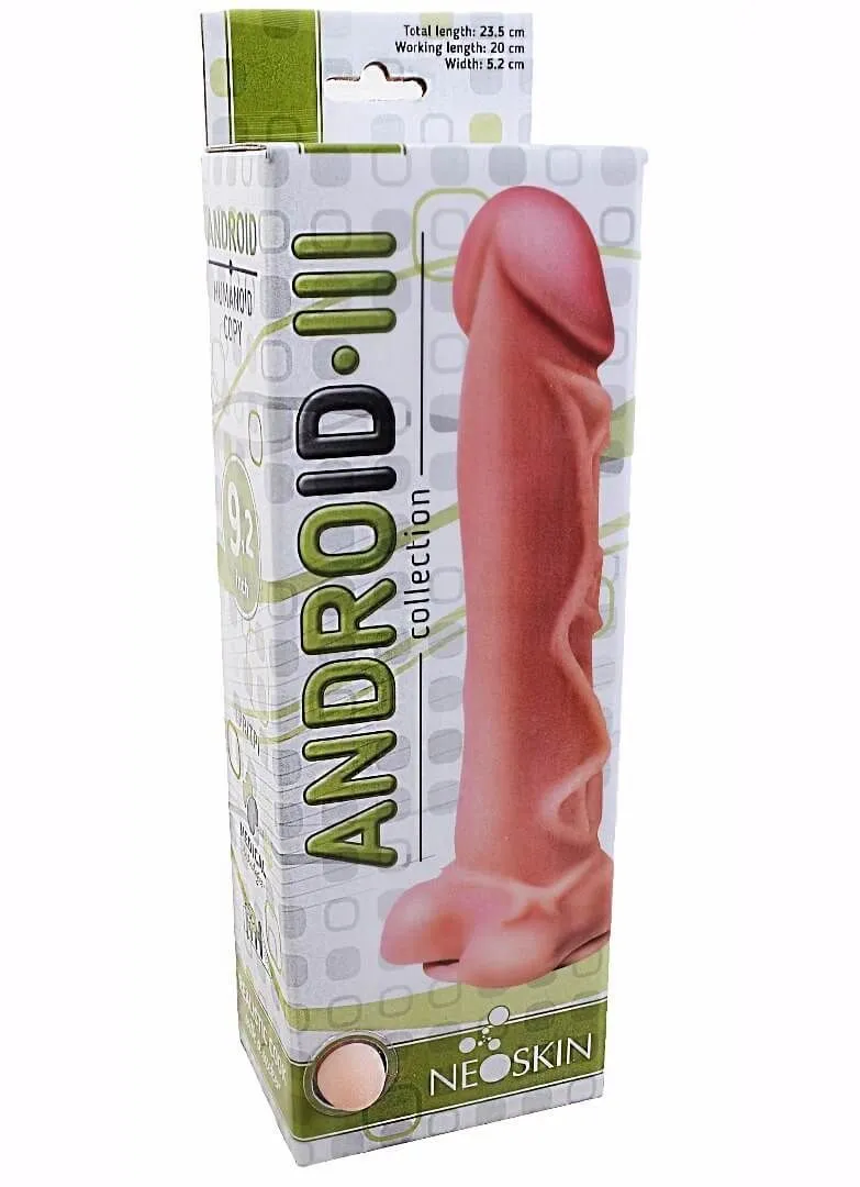 фаллоимитатор на присоске lovetoy android long, телесный в Перми