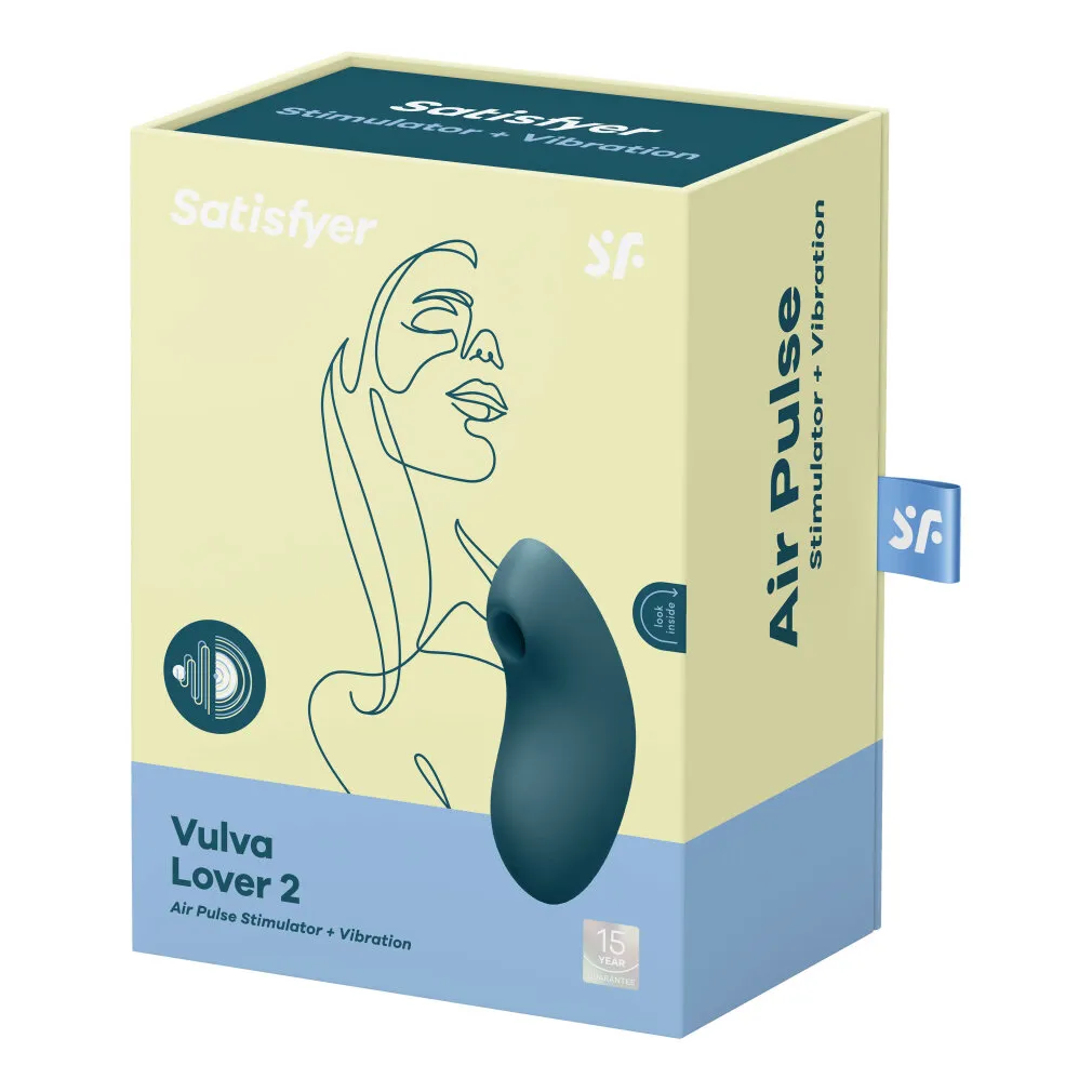 вакуумный массажер satisfyer vulva lover 2 blue 018621sa в Перми