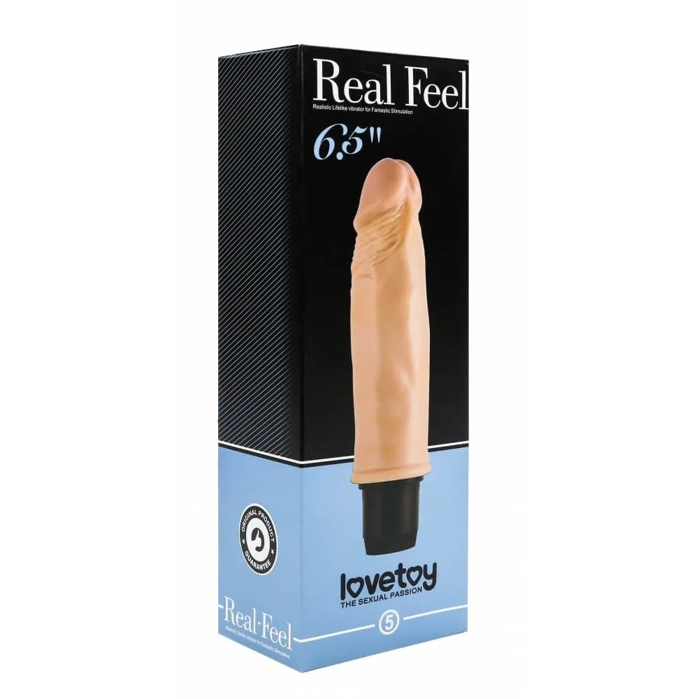вибратор lovetoy real feel 6.5, телесный в Перми