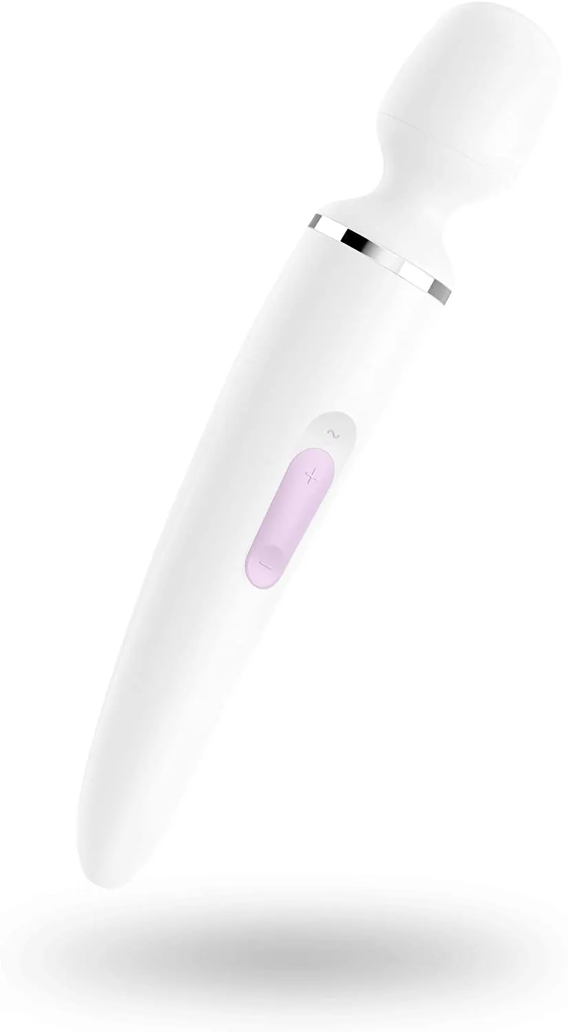 вибромассажер satisfyer wand-er woman (white/chrome) 001227sa в Перми