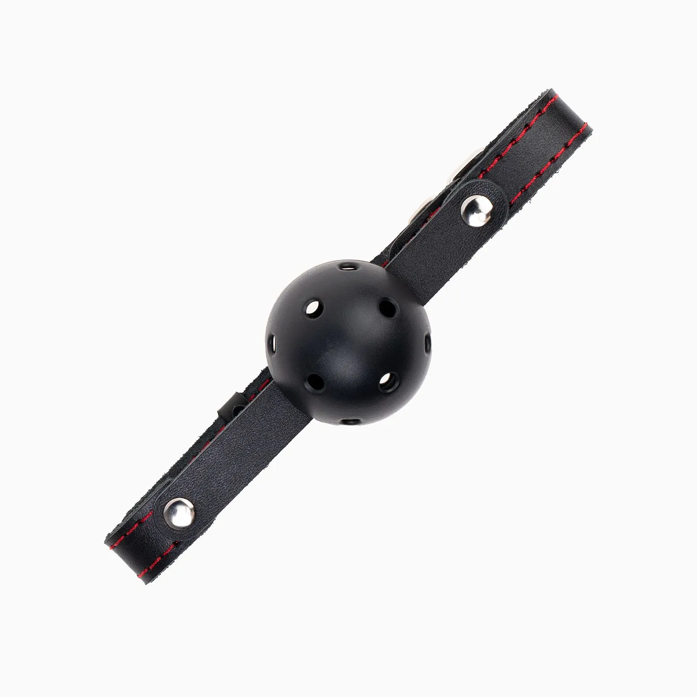 кляп pink rabbit с черным шариком (красная строчка) в Перми