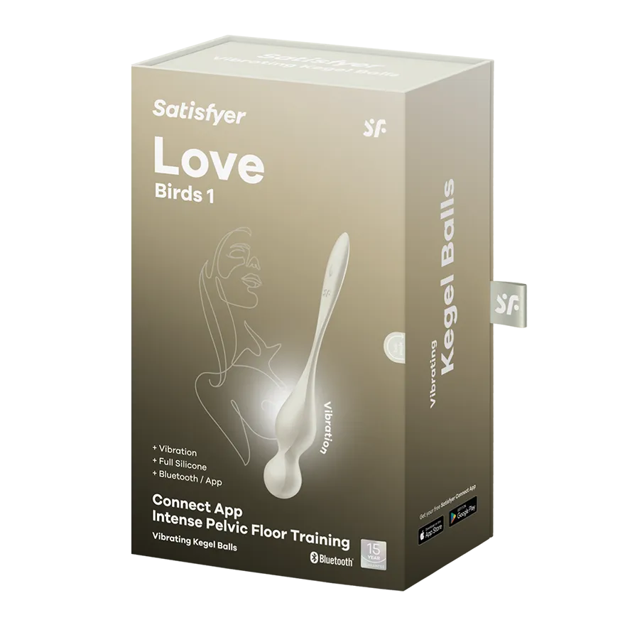 вагинальные шарики с вибрацией satisfyer love birds 1 white 002910sa в Перми