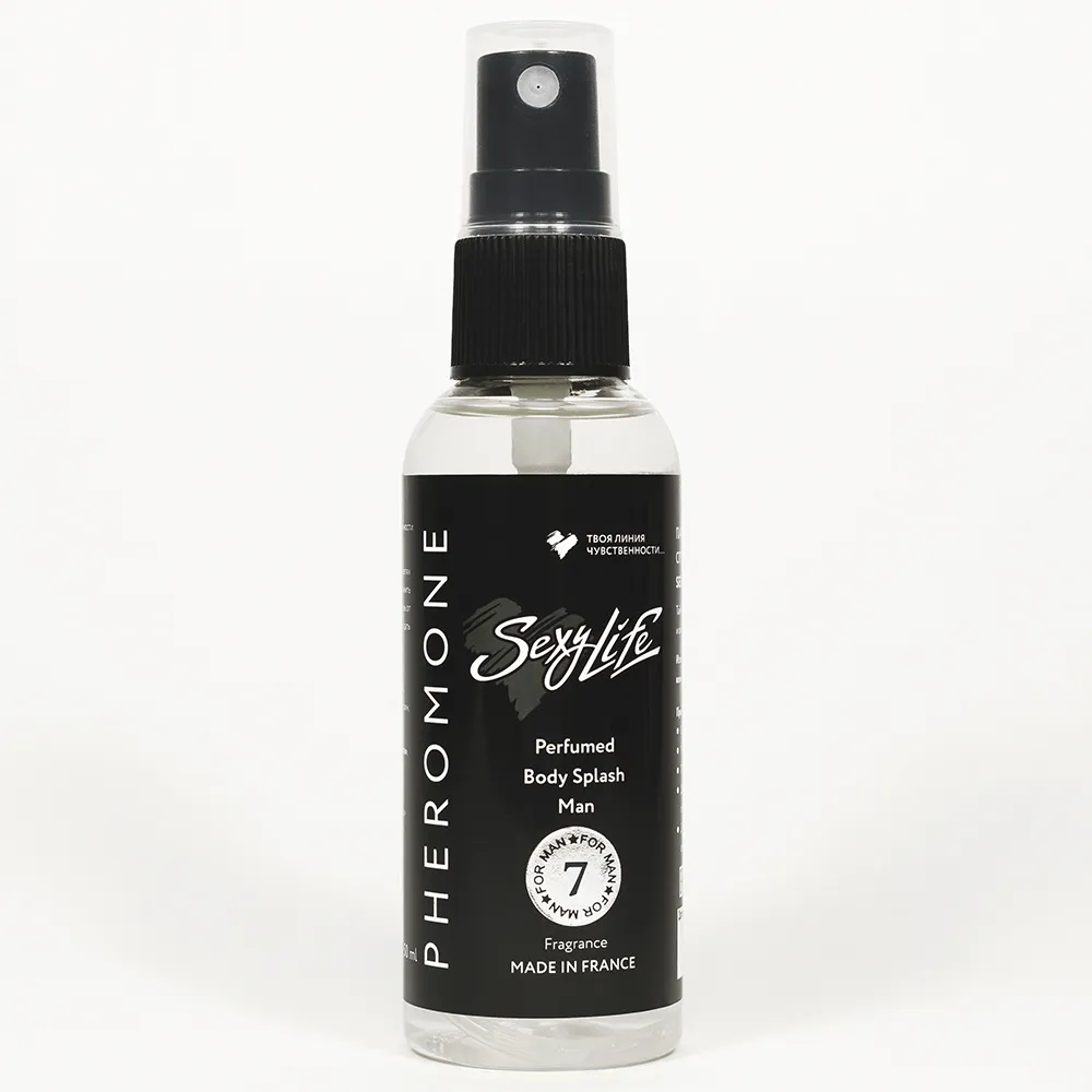 парфюмированный спрей для тела с феромонами мужской № 7 31202 в Перми