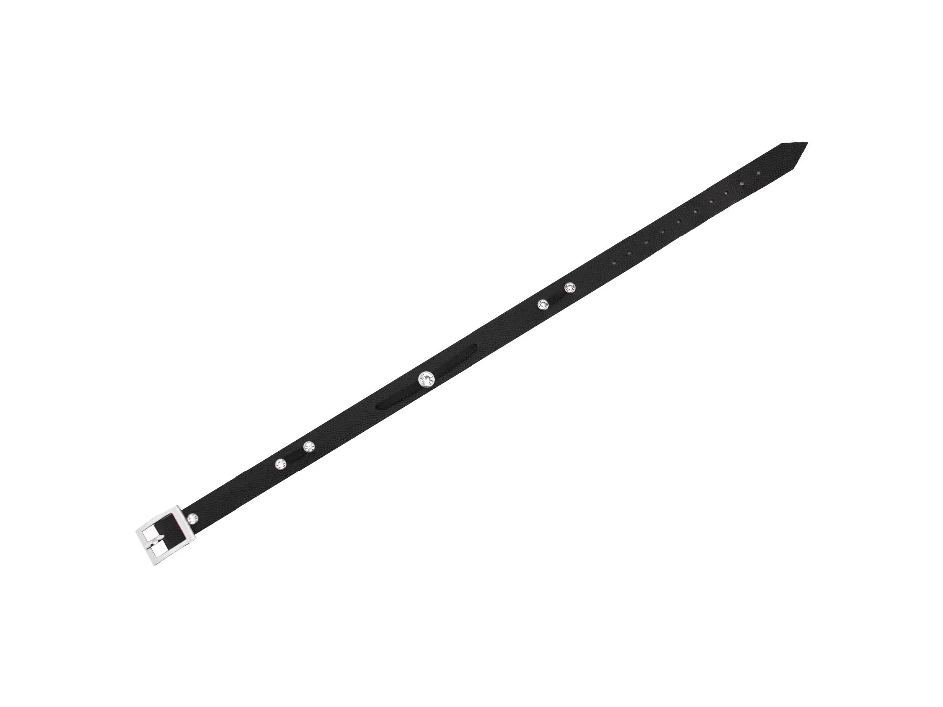 чокер со стразой pinkrabbit, чёрный в Перми