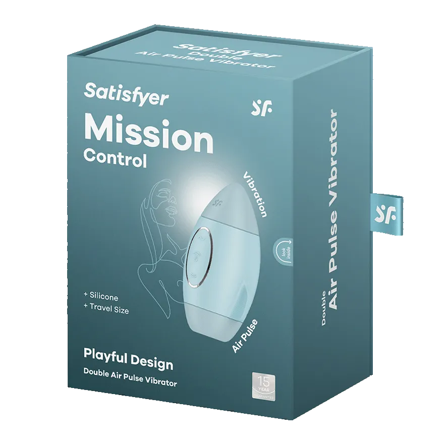 вакуумный массажер satisfyer mission control light blue 060071sa в Перми