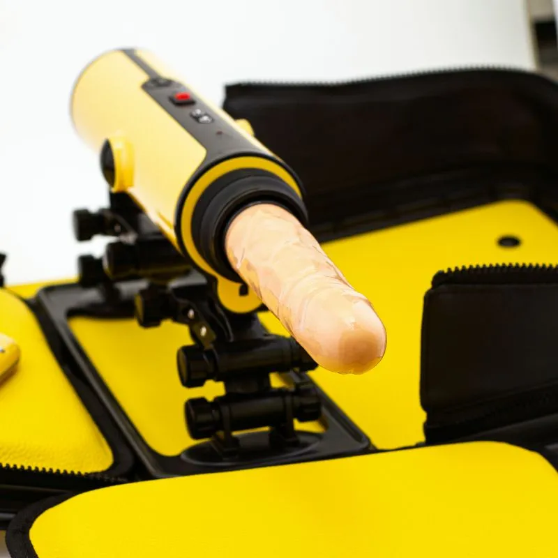 секс-машина в сумке pinkrabbit 310-x5, желтая в Перми