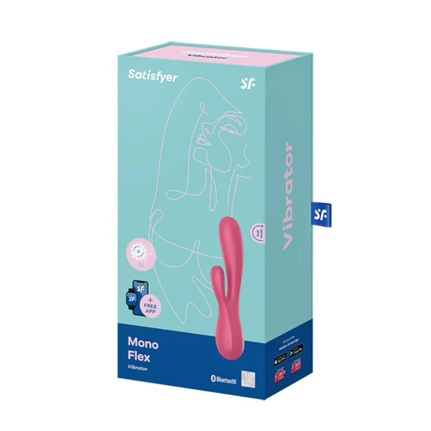 вибростимулятор satisfyer mono flex, красный в Перми
