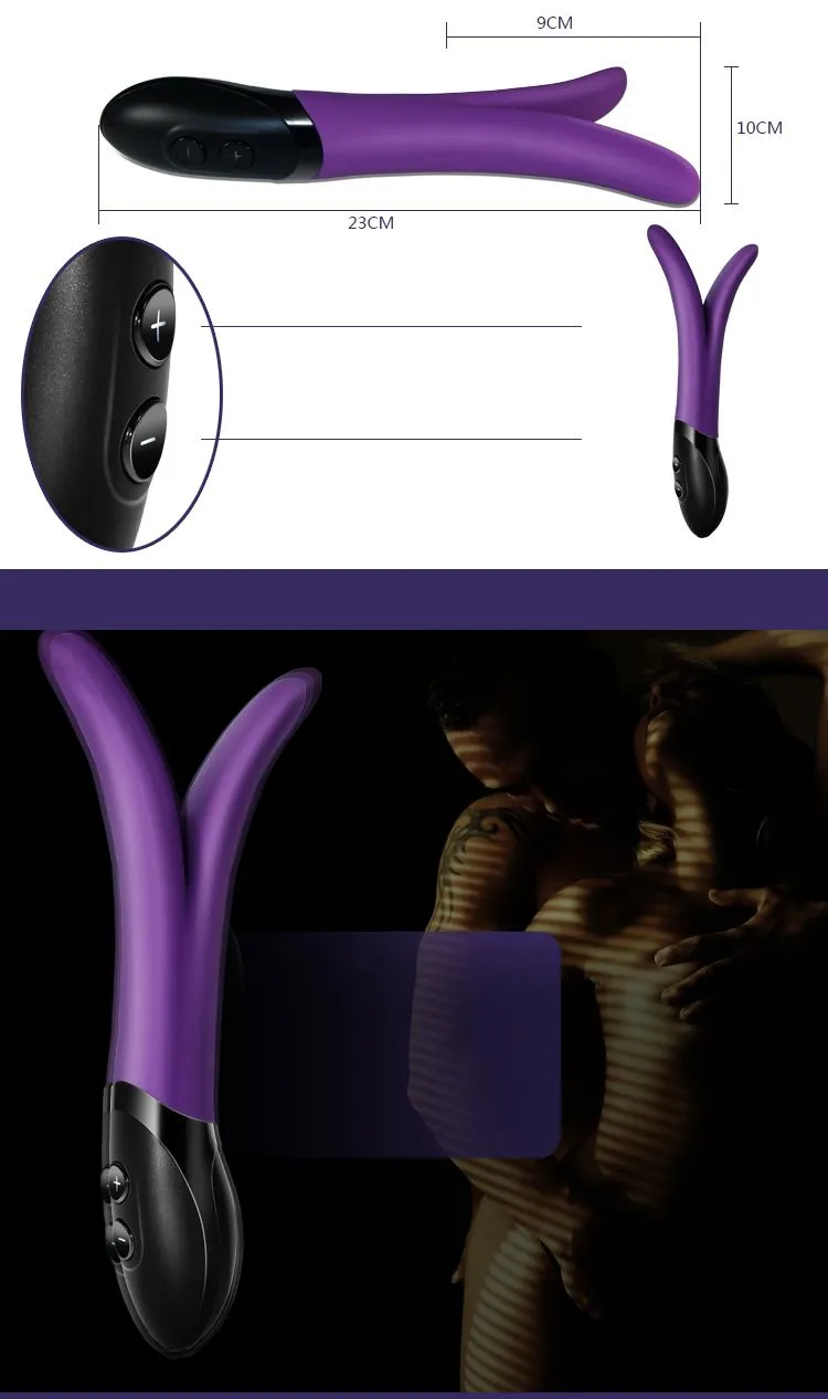 вибратор двойной lovetoy violet, фиолетовый в Перми