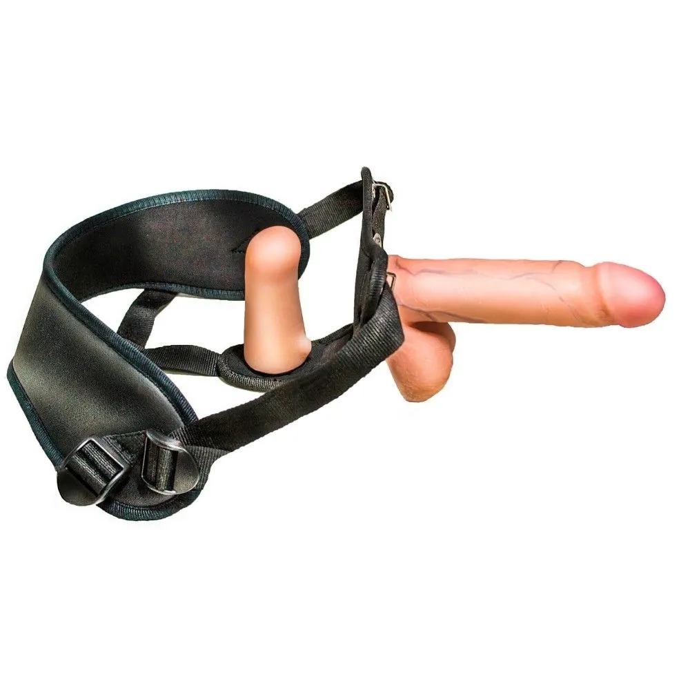 Женский пояс, с насадками ТОТ САМЫЙ для двоих Розовый Кролик