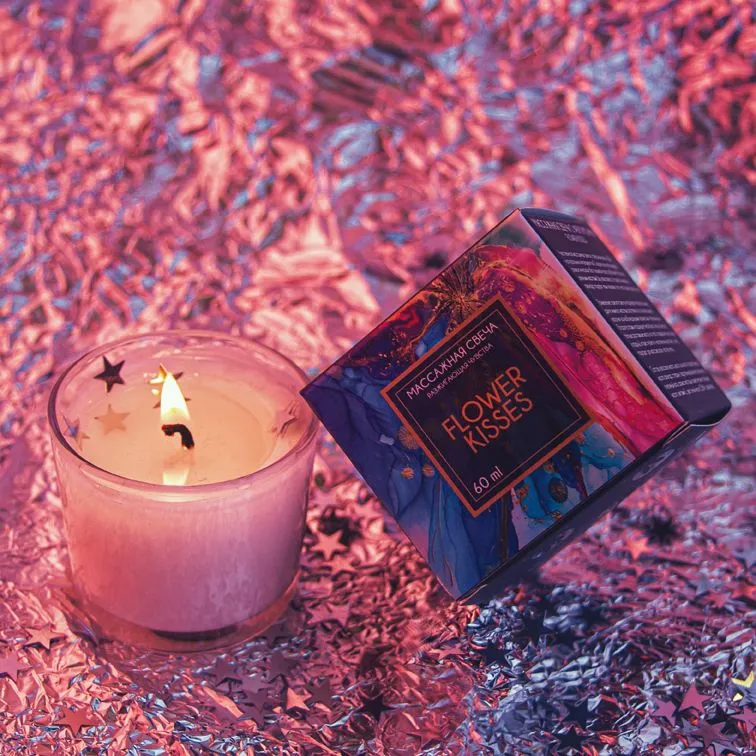 свеча массажная pinkrabbit, аромат flower kisses, 60 мл в Перми