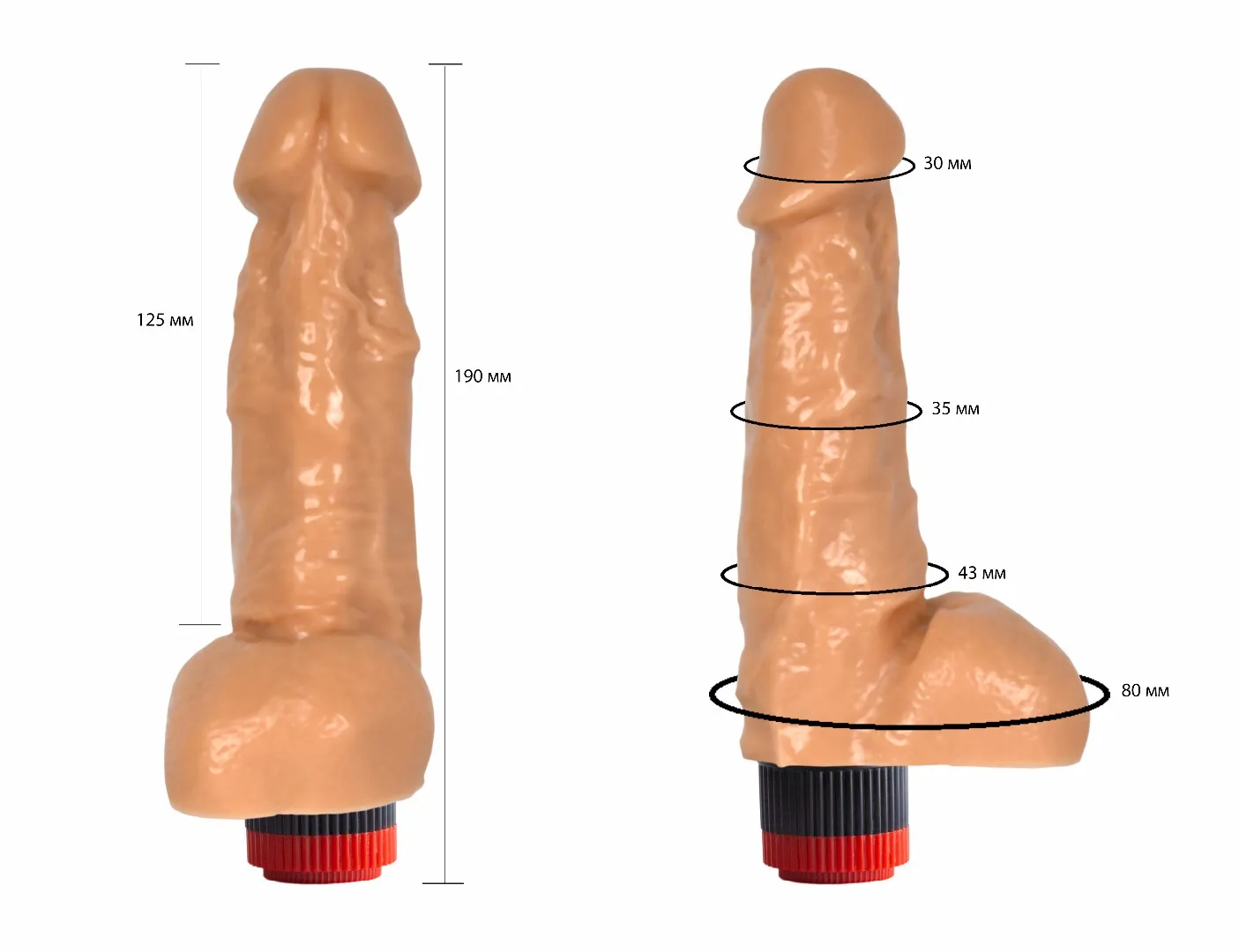 вибратор гелевый 111200ru в Перми