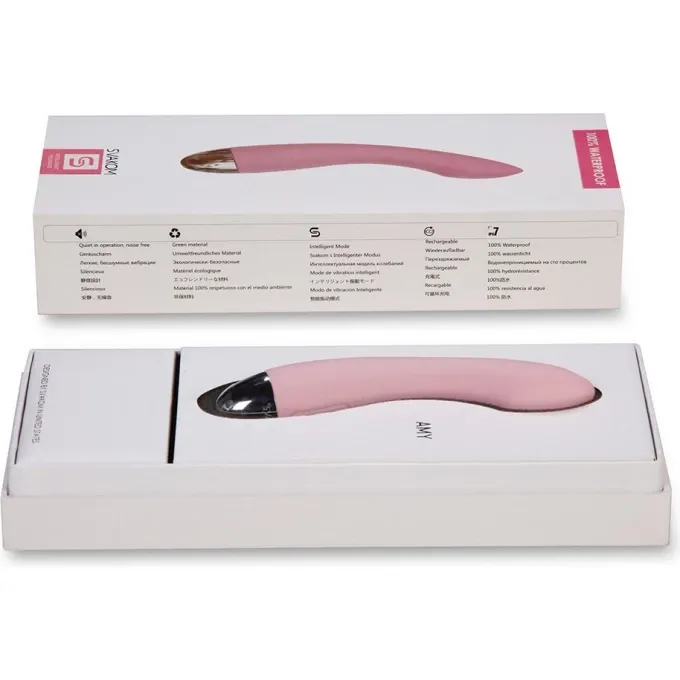 вибромассажёр svakom amy бледно-розовый  в Перми