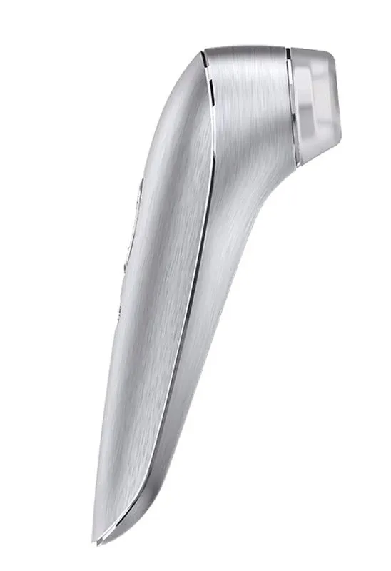 вибро-вакуумно-волновой стимулятор satisfyer high fashion, серебристый в Перми