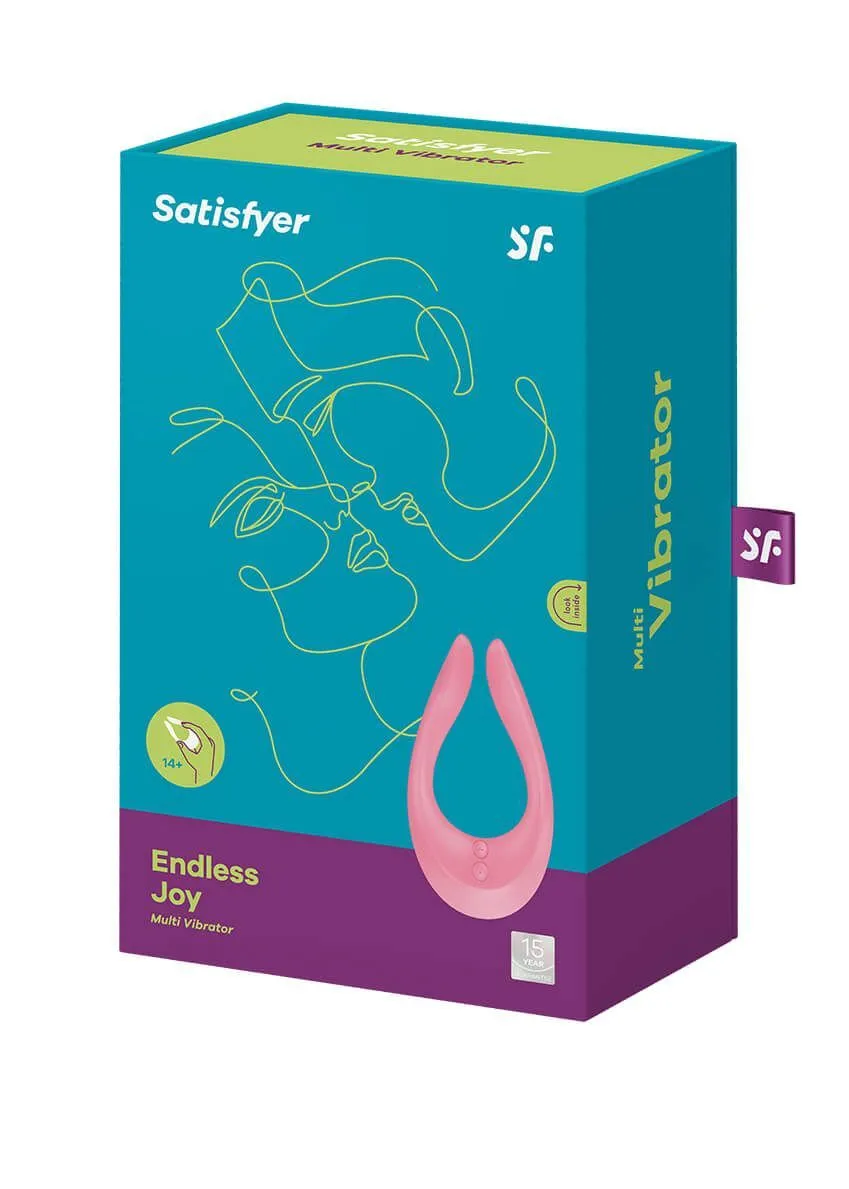 cтимулятор satisfyer endless joy, розовый в Перми