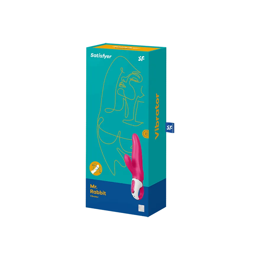 вибростимулятор satisfyer mr. rabbit, розовый в Перми