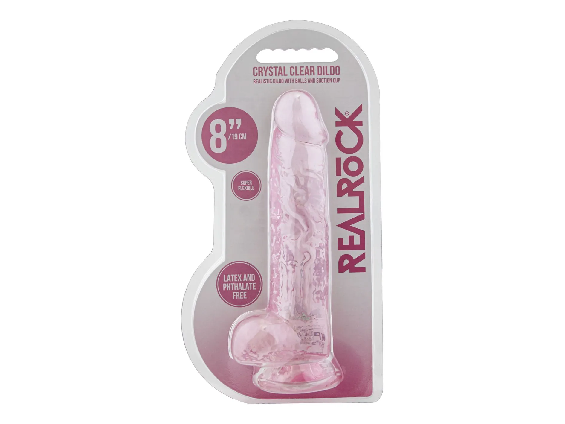 фаллоимитатор 8 дюймов, розовый в Перми