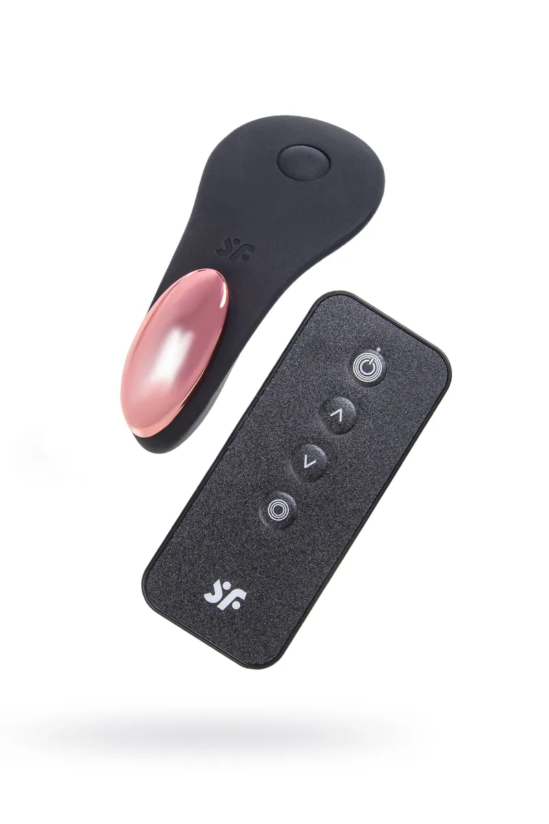 Вибромассажер Satisfyer LITTLE SECRET, силикон, чёрный, 8 см