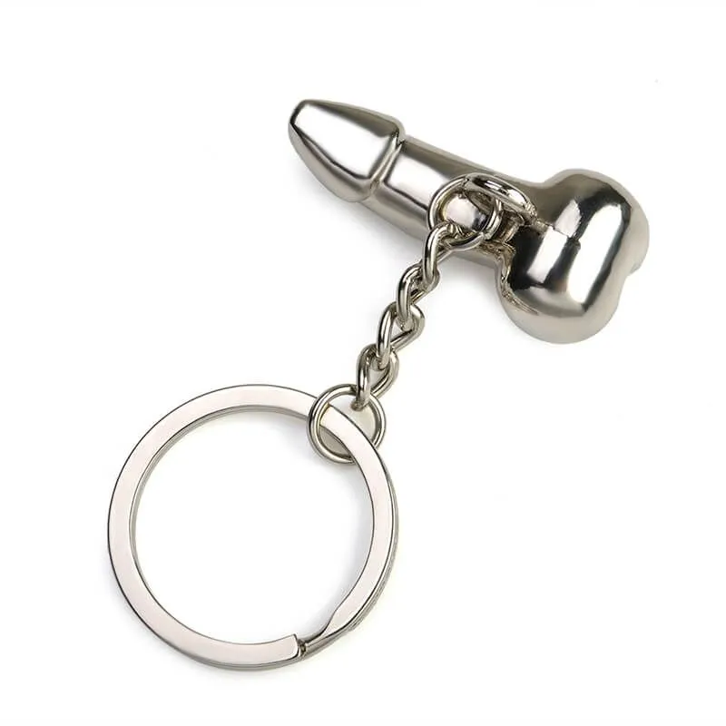 брелок pinkrabbit фаллос, серебристый в Перми