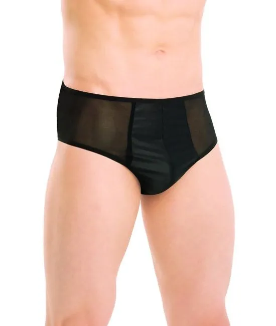 Эротическое трусы мужские со шнуровкой flirton 2921 черные в Перми