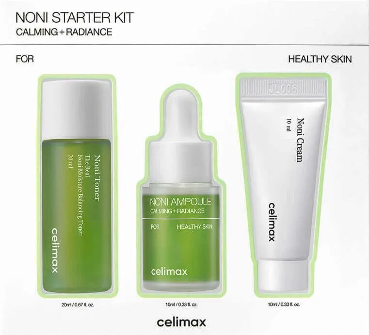 Celimax The Real Noni Starter Kit 20+10+10ml, Набор средств с экстрактом нони 20+10+10мл