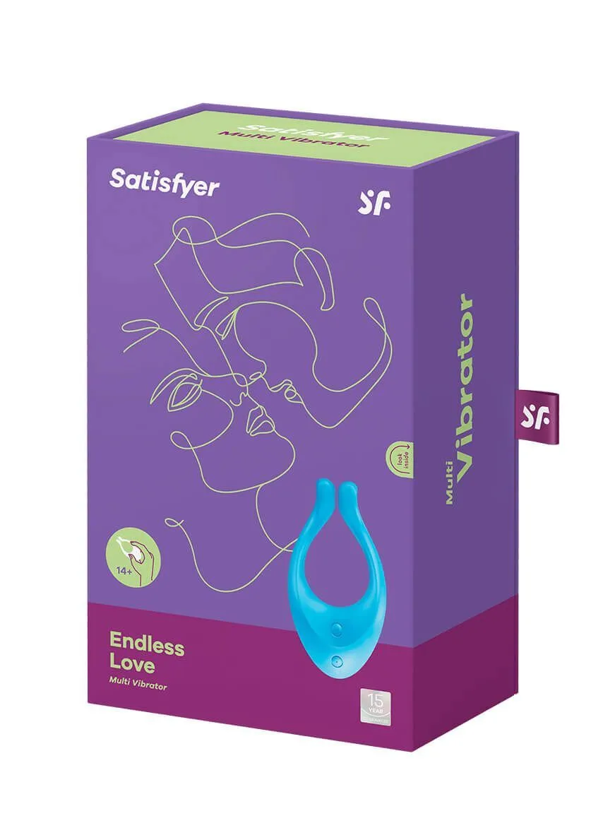 cтимулятор satisfyer endless love, голубой в Перми