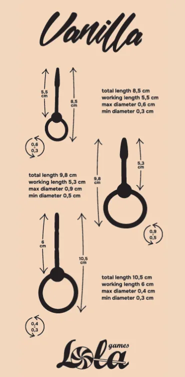 набор уретральных массажеров vanilla spin 1174-01lola в Перми