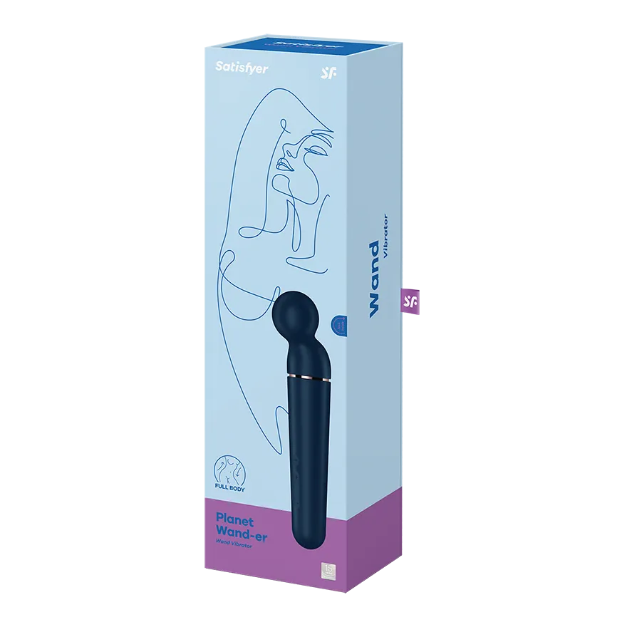 вибромассажер satisfyer planet wand-er blue + rosegold 018560sa в Перми
