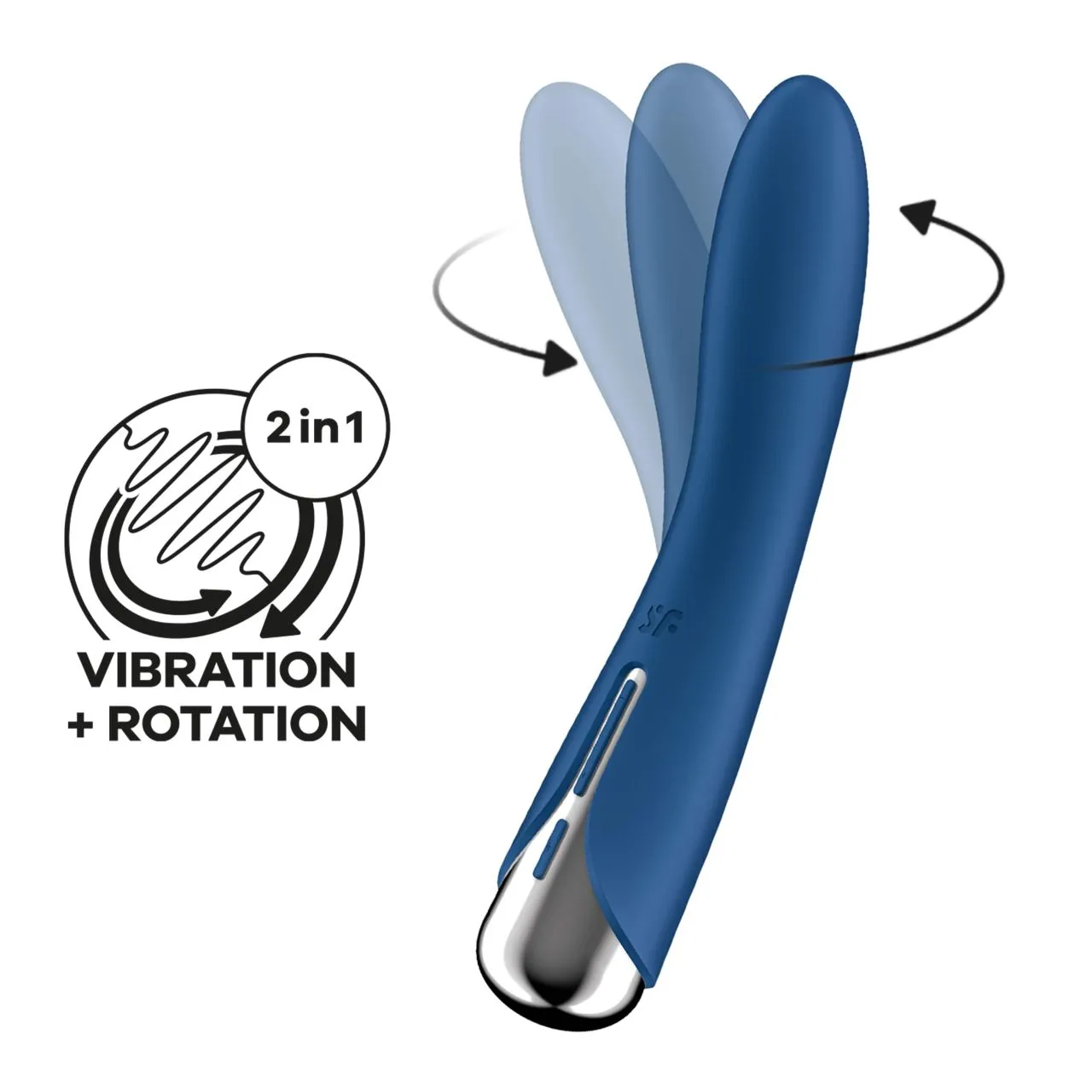 вибромассажер spinning vibe 1 (blue) в Перми