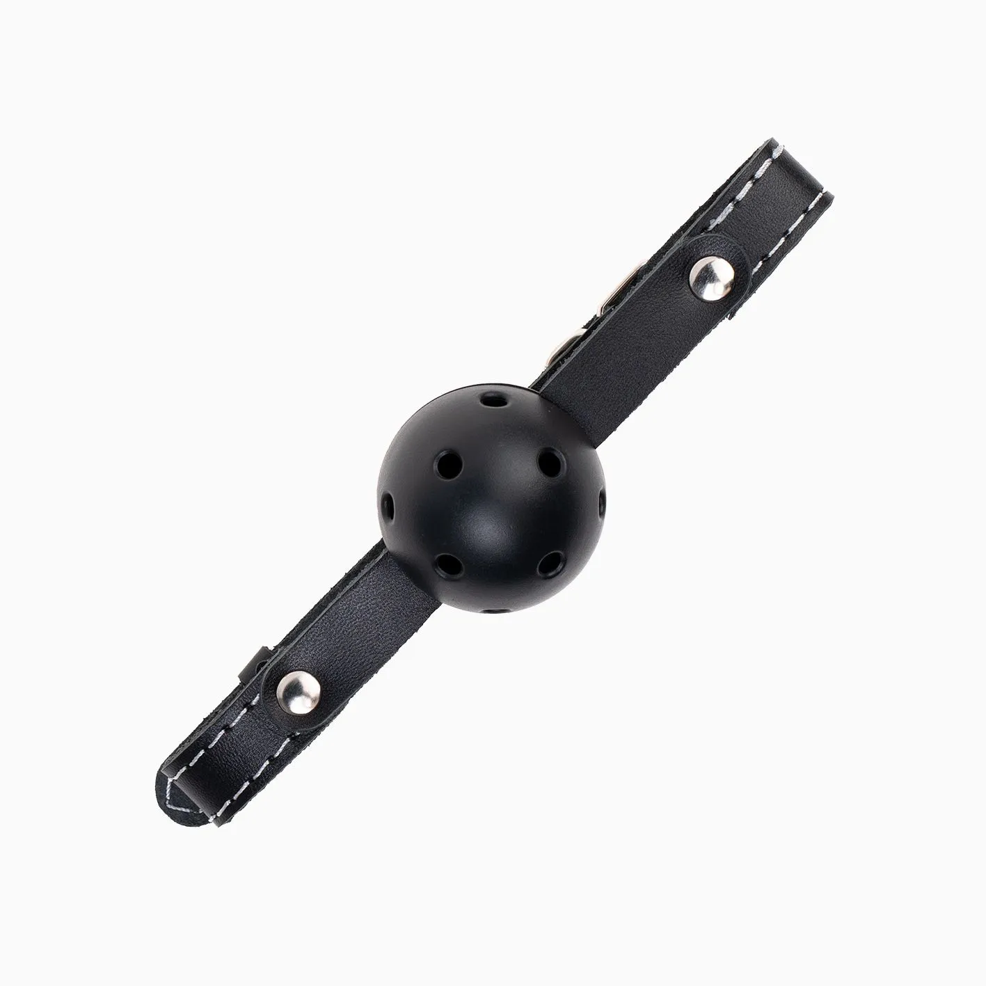 кляп pink rabbit с черным шариком (белая строчка) в Перми