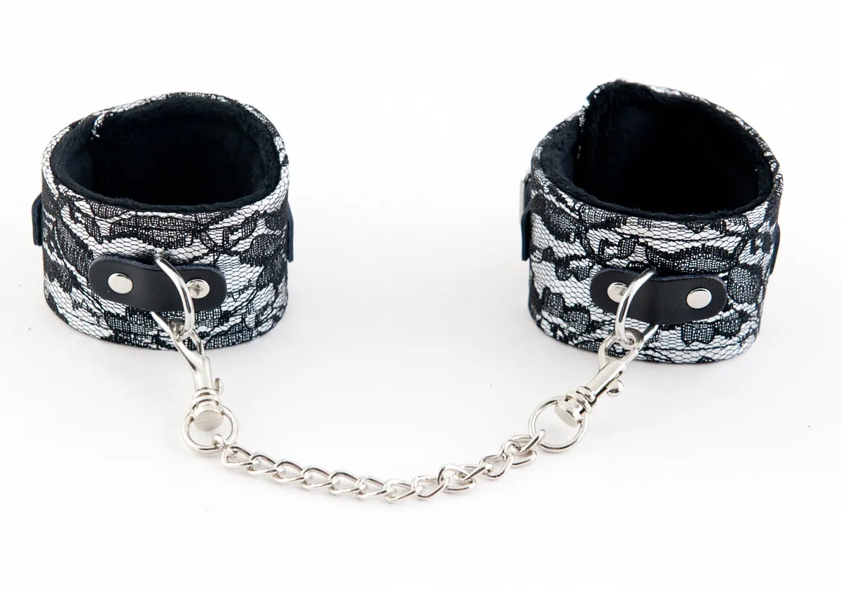 кружевные поножи toyfa marcus, серебристый, 46 см. в Перми