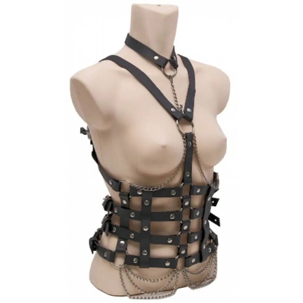 Бондажный комплект женский Lapin Rose Миссис Грей, S-M