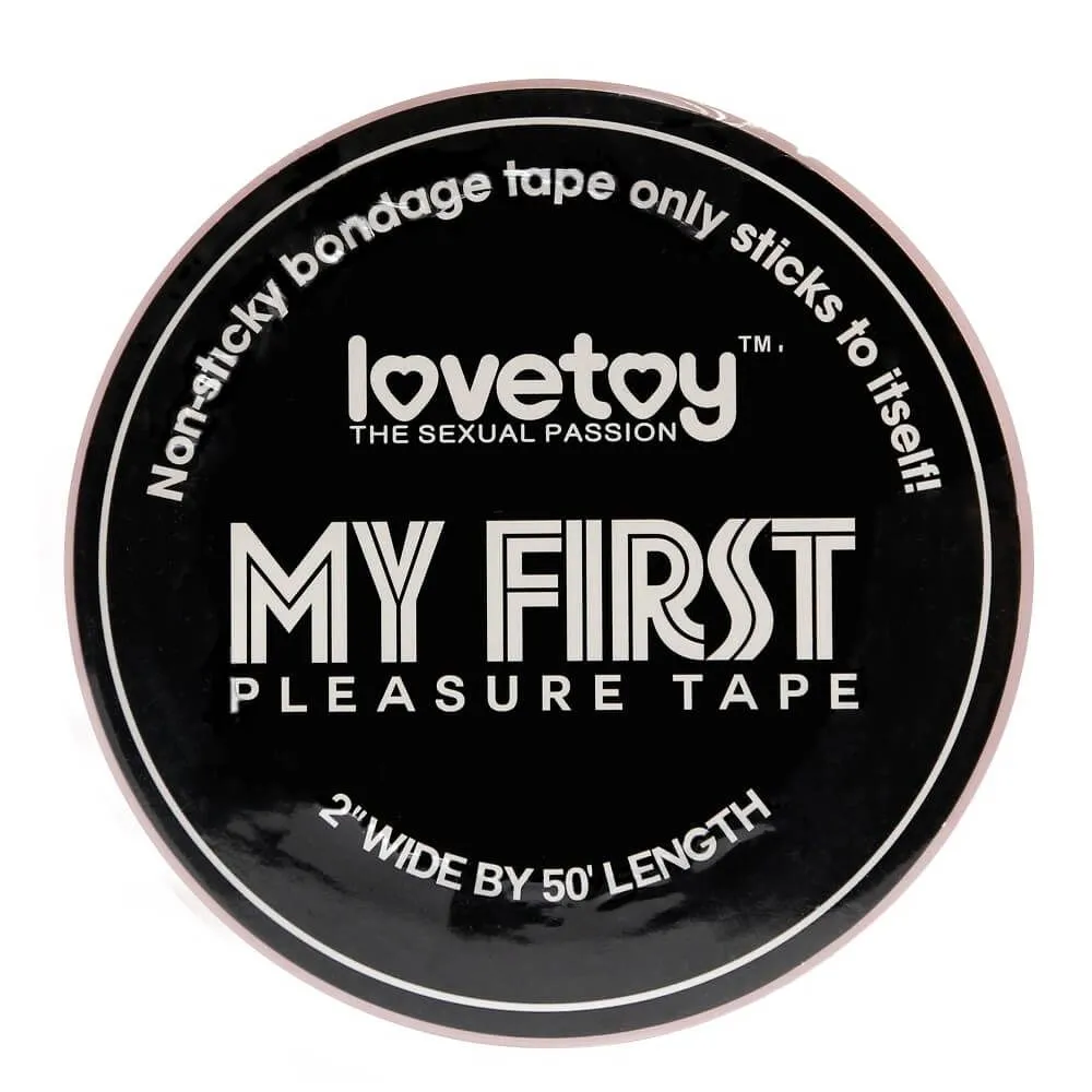 лента для фиксации lovetoy my first, розовая, 15 м в Перми