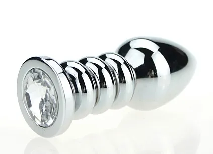 пробка металл фигурная серебро с прозрачным стразом 10,3х3,8см 47423-4mm в Перми