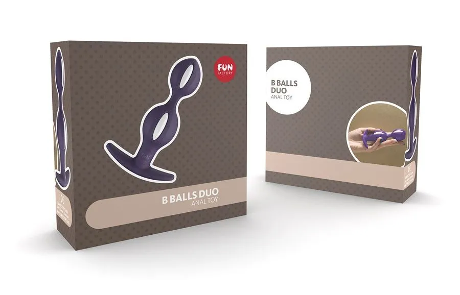 анальные шарики fun factory b balls, фиолетовые в Перми
