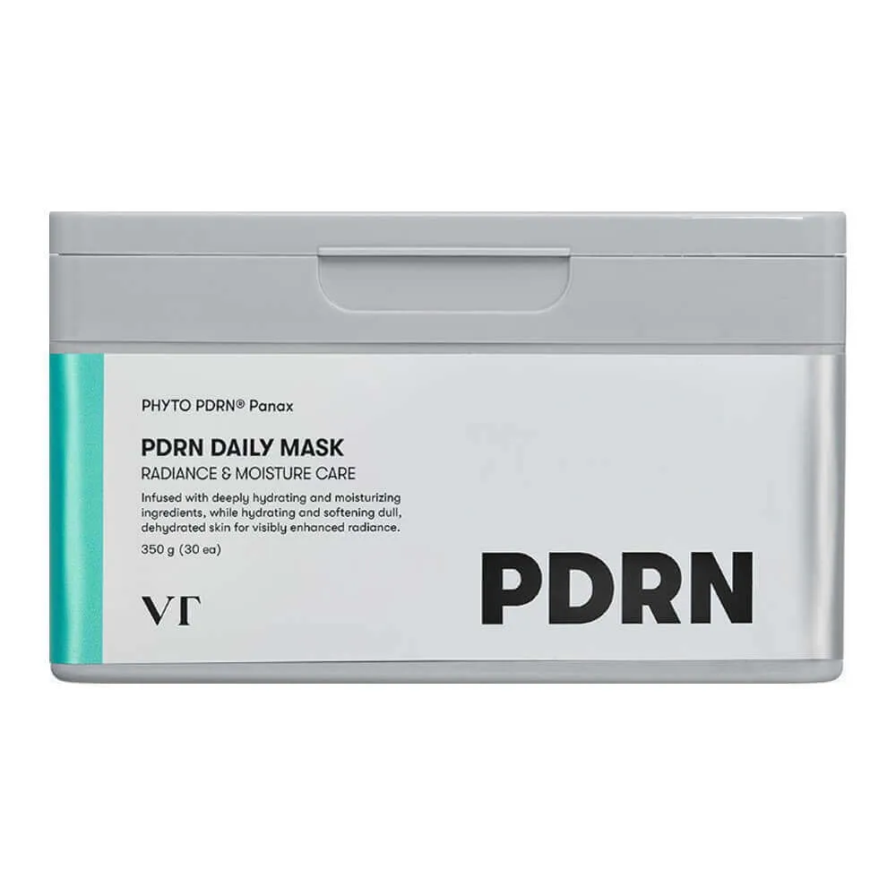 vt cosmetics pdrn daily mask 30ea, набор тканевых масок с пдрн для сияния кожи 30 шт(350 г) в Перми