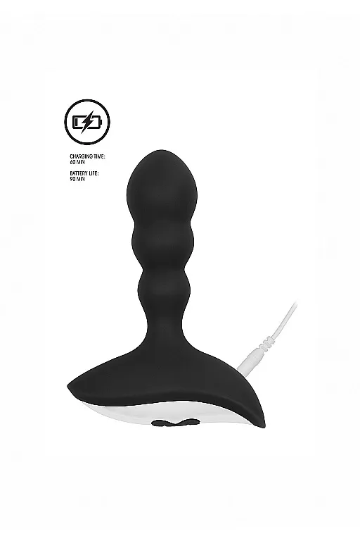 перезаряжаемый массажер простаты с пультом управления no. 78 rechargeable anal stimulator в Перми