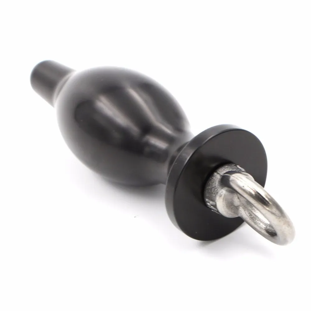 пробка металл черная с кольцом 10,4х4,5см 47418-3mm в Перми