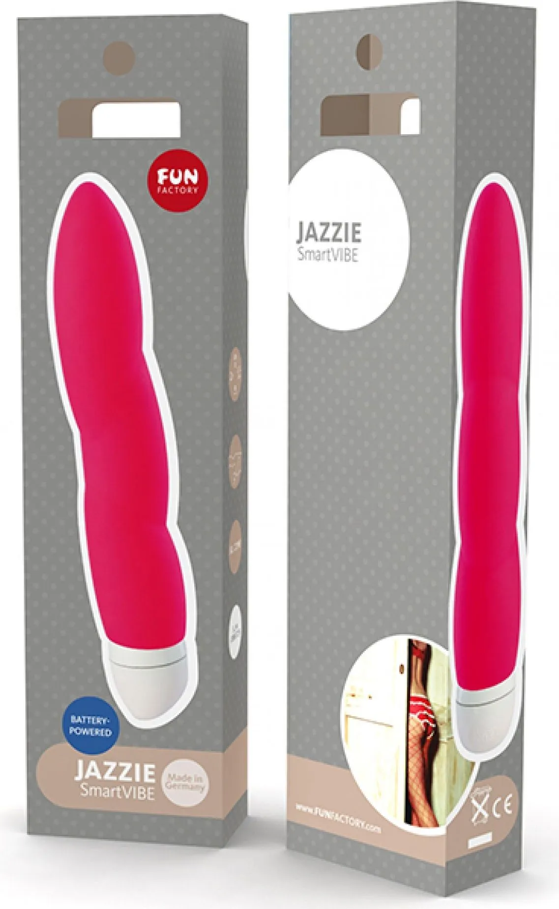 вибратор fun factory jazzie, розовый в Перми