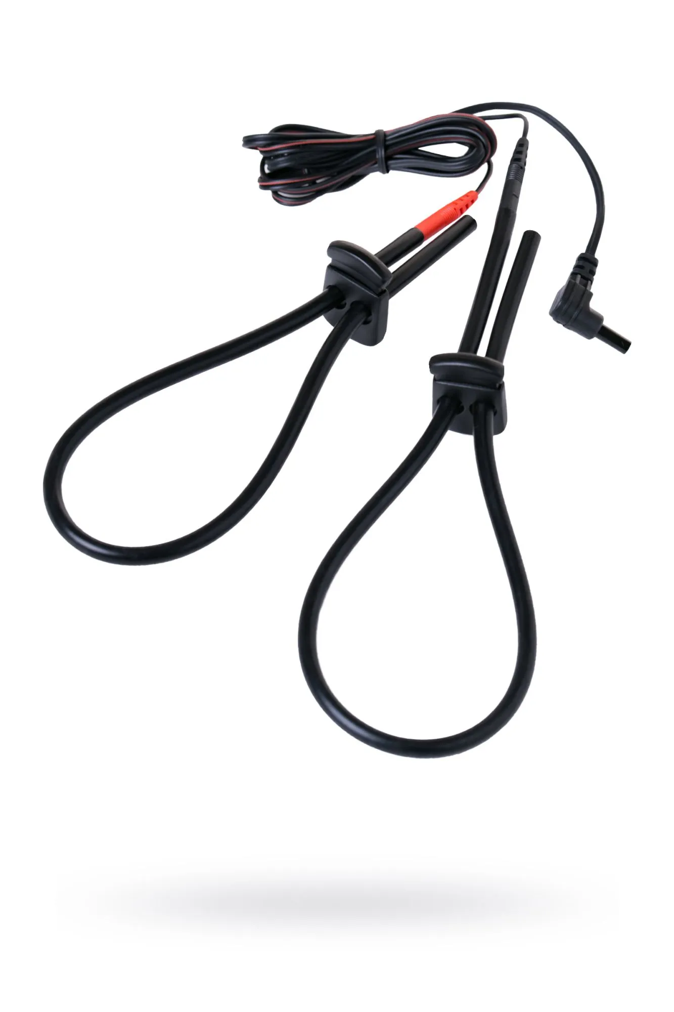 лассо для пениса mystim rodeo robin, электростимуляция, силикон, черный, 42см в Перми