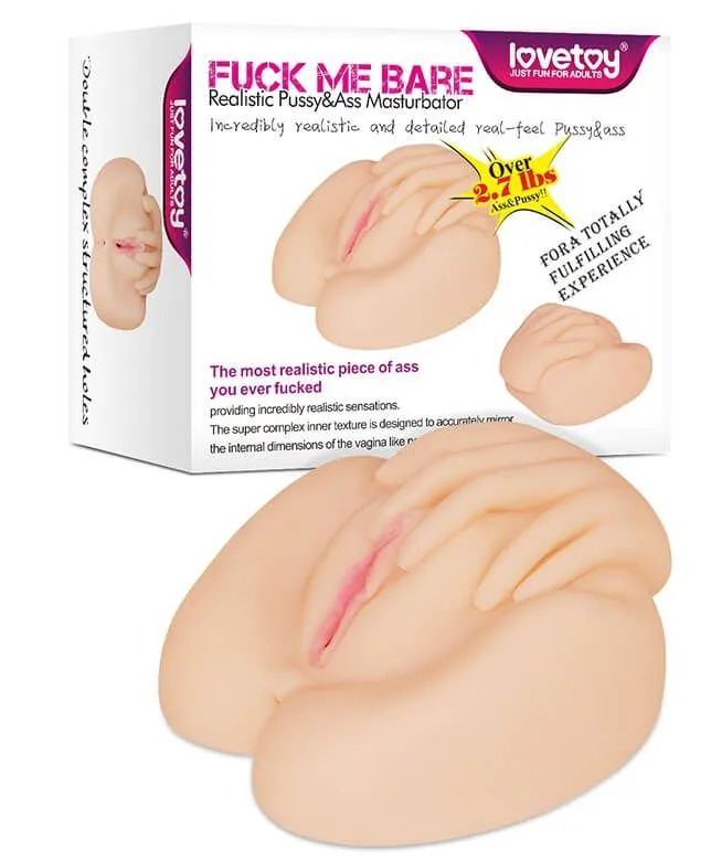мастурбатор lovetoy fuck me bare realistic, телесный в Перми