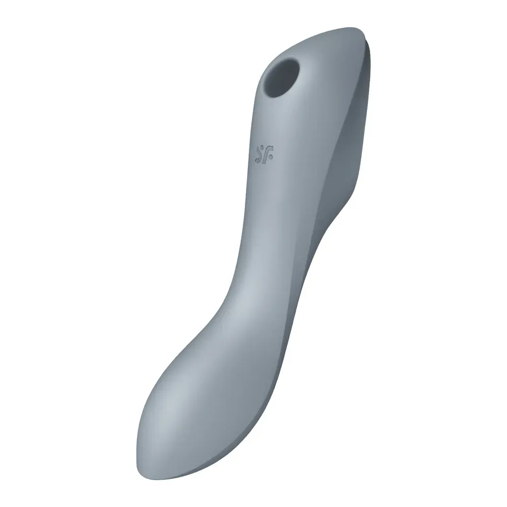 Вакуум-волновой бесконтактный стимулятор клитора Satisfyer Curvy Trinity 3, серый