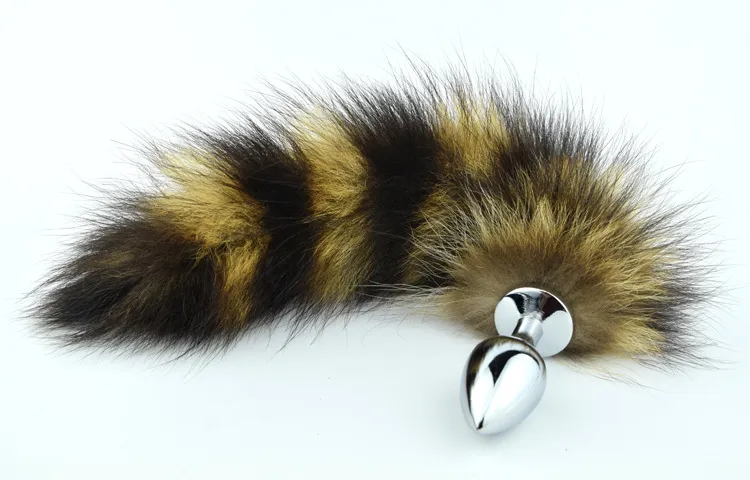 пробка металлическая с полосатым хвостом размер s 47153-mm в Перми